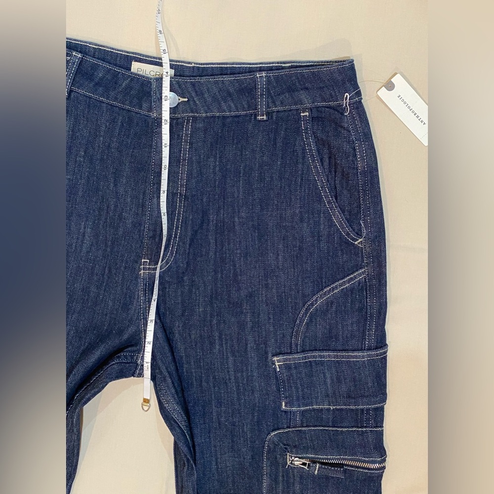 Anthropologie Pilcro Seamed Sport Cargo Jean  NWT - Picture 13 of 14